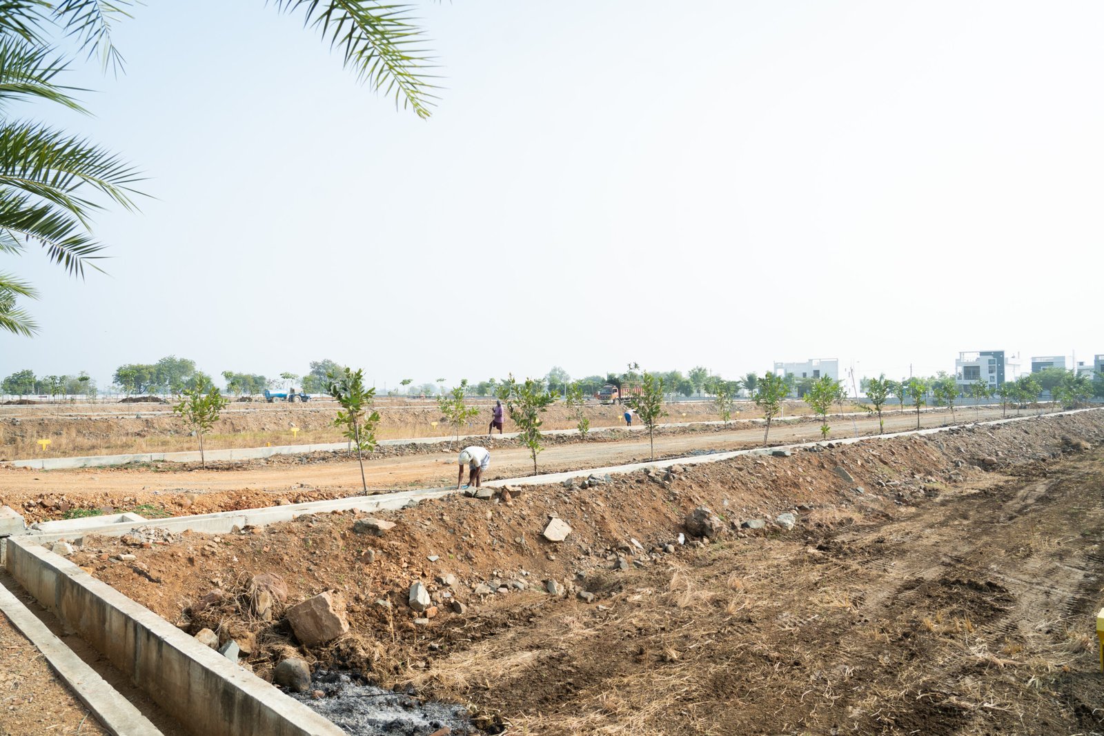 Drainage work